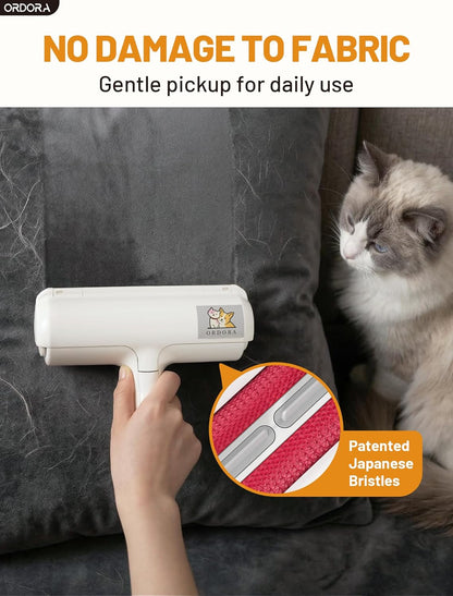 Pet Hair Remover Roller, Reusable Lint Roller for Dog and Cat Hair | Portable Pet Hair Roller with Large Fur Bin for Couches, Bedding, Car, Rugs & Furniture, No Refills or Batteries, Pet Homes